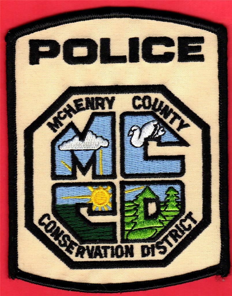 McHenry County Illinois Police Patch  " Conservation District "
