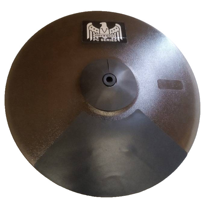 Pintech PC Cymbal 16" Dual zone? translucent “smoke”