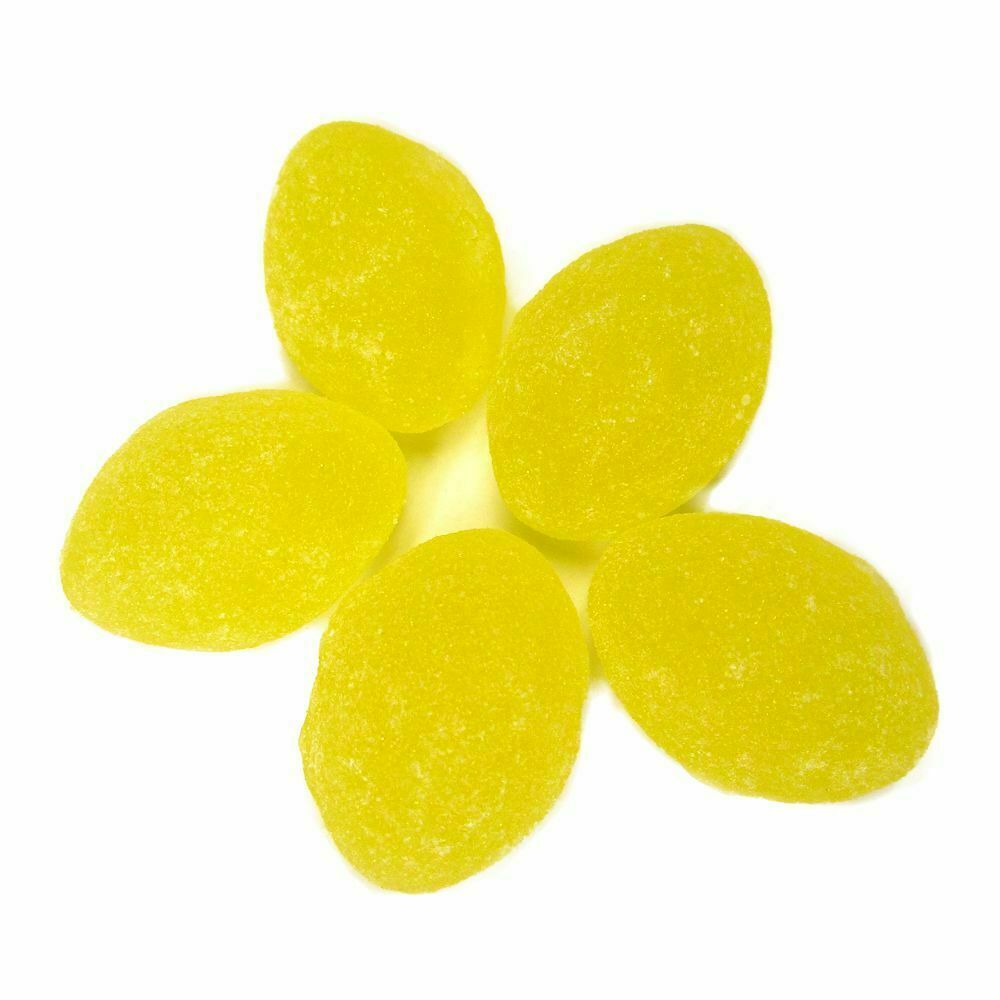 Claeys Sanded Lemon Drops Old Fashioned Nostalgic Candy , 2 lbs