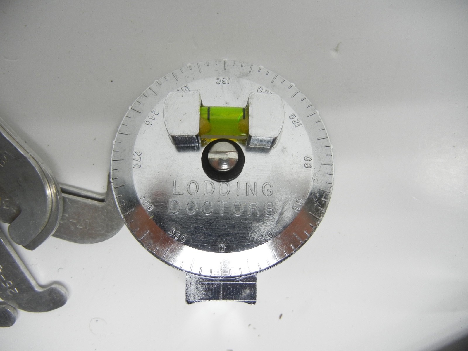 Adjustable Lodding Doctors Level tool and gauge set.