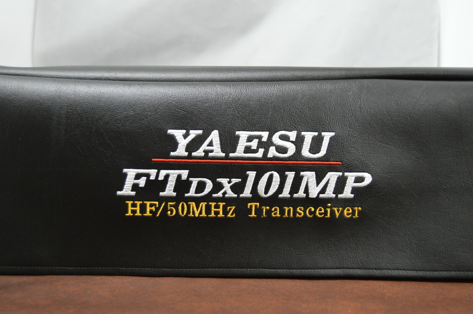 Yaesu FTDX101MP with FPS-101 Premier Series Amateur Radio Dust Cover