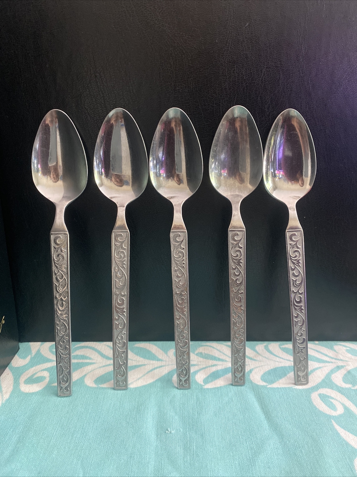 5 MONTEREY ~ Riviera Stainless Japan Dinner Spoons