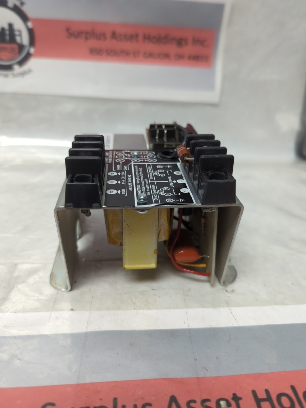 B/W CONTROLS,52-1101,SERIES 52 SOLID STATE RELAY LOW SENSITIVITY 10 A PRE-OWNED