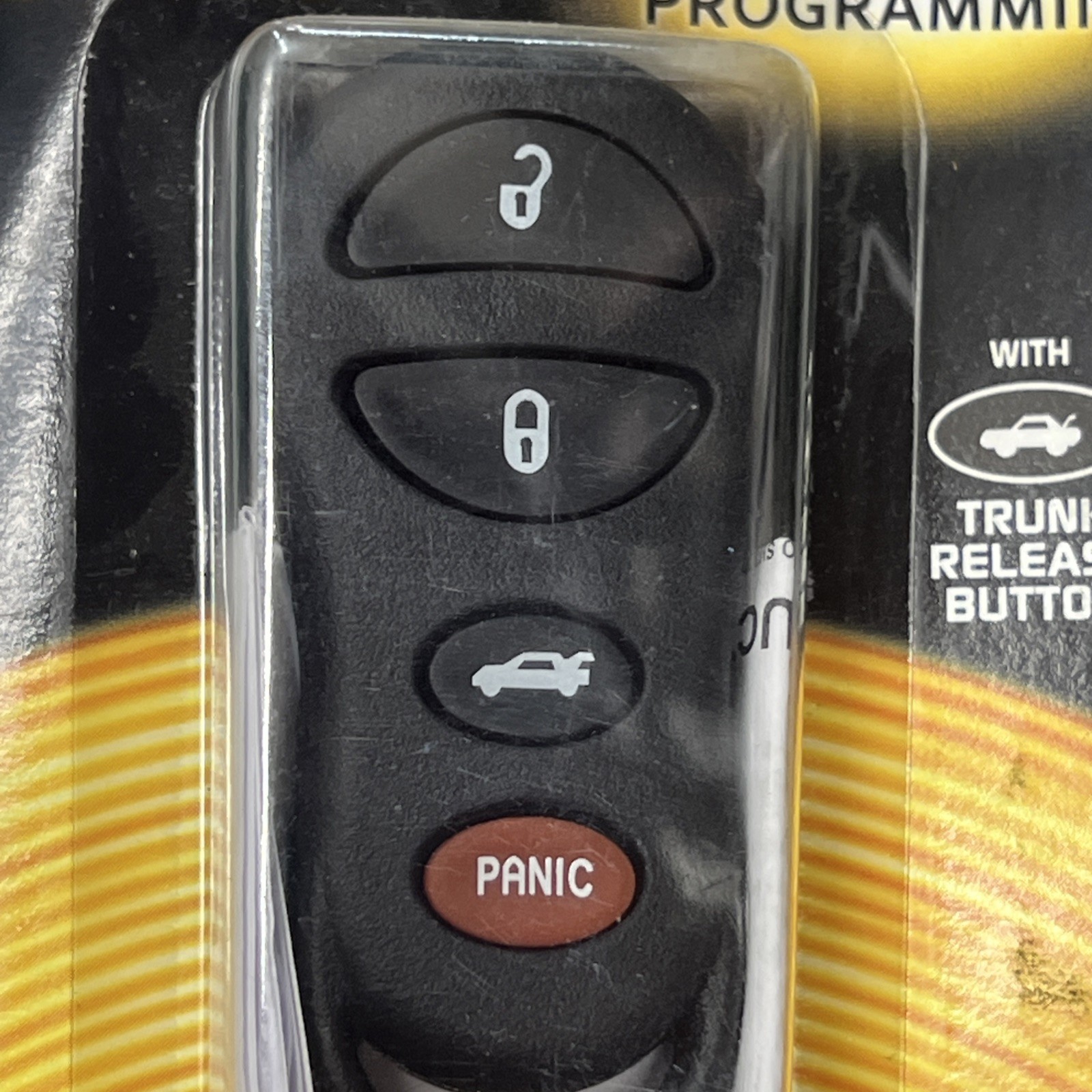 NEW DURACELL KEYLESS ENTRY FULL FUNCTION REMOTE MOP014D L4