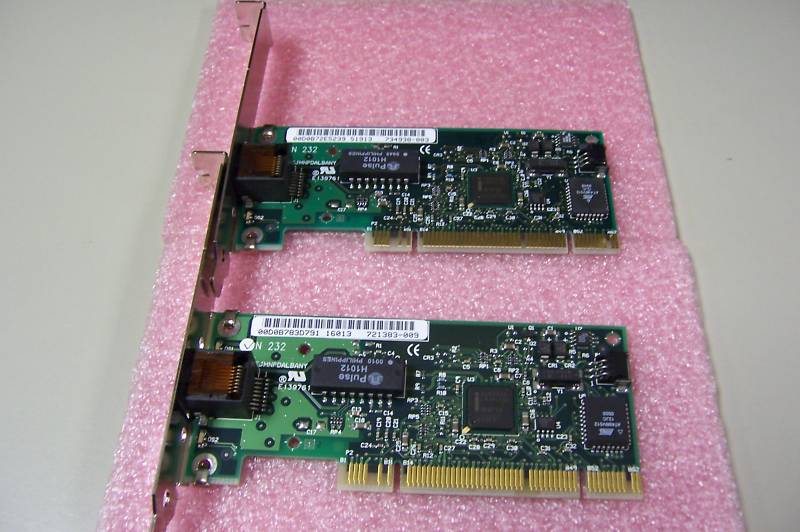 Dell 10/100 Ethernet Cards 734938-003, 721383-009