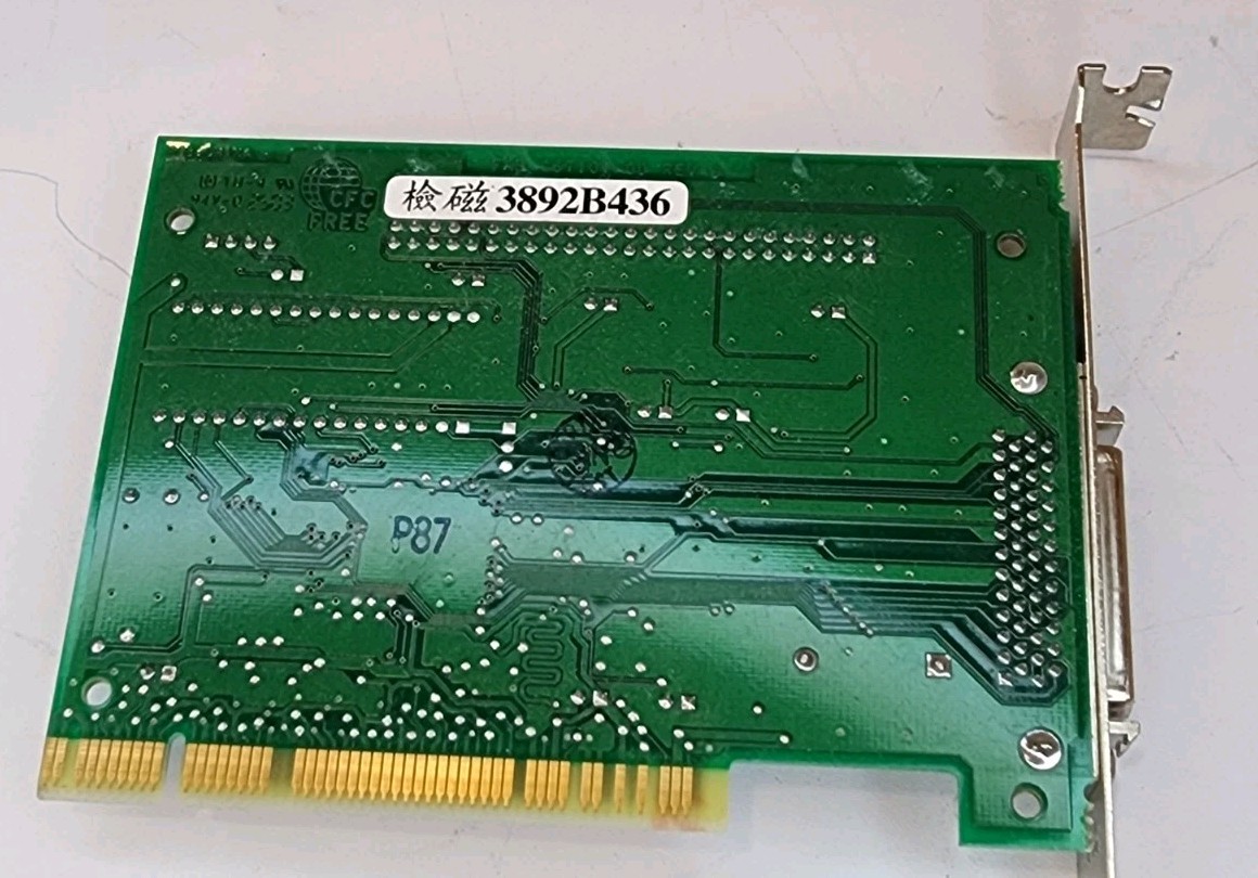 Adaptec AHA-2940AU PCI SCSI Controller Card 967106-00 High Profile