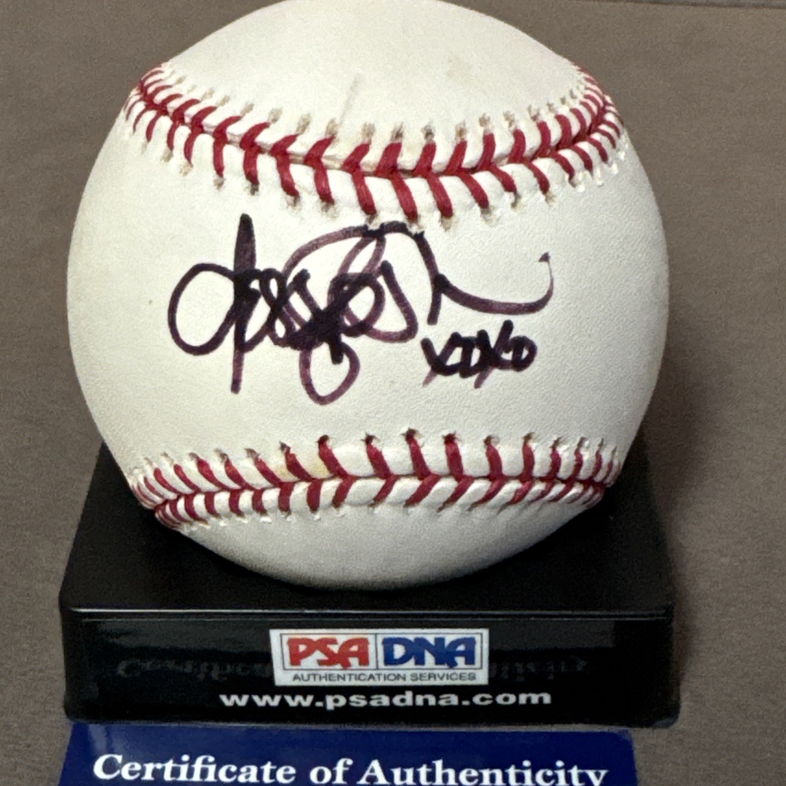 Jessica Simpson Signed Autograph Baseball PSA