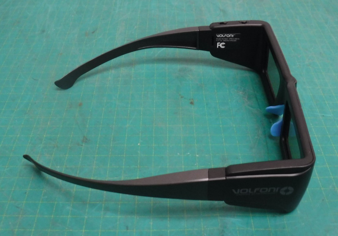 Volfoni EDGE VR 3D Active Shutter Glasses – Model VPEG‑05010