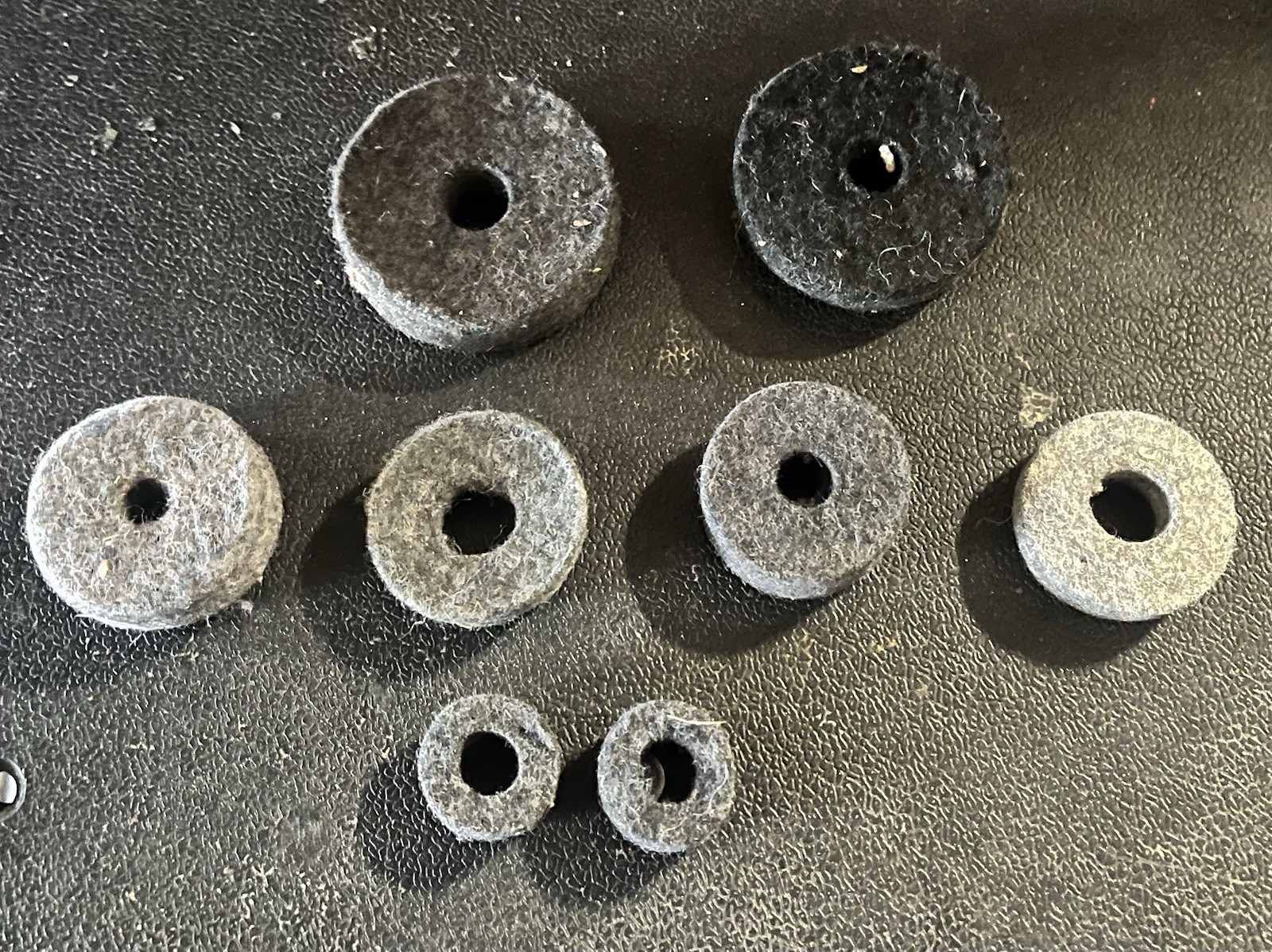 Cymbal Felt Set Hihat Cup & Clutch & Cymbal Felts (set of 8)