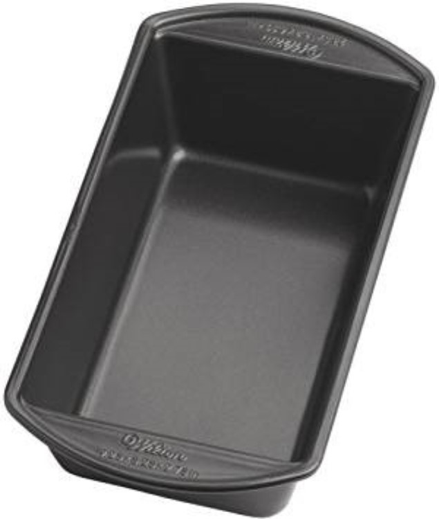 Restaurant Supplies New Wilton 9.25" x 5.25" Nonstick Loaf Pan in Gunmetal