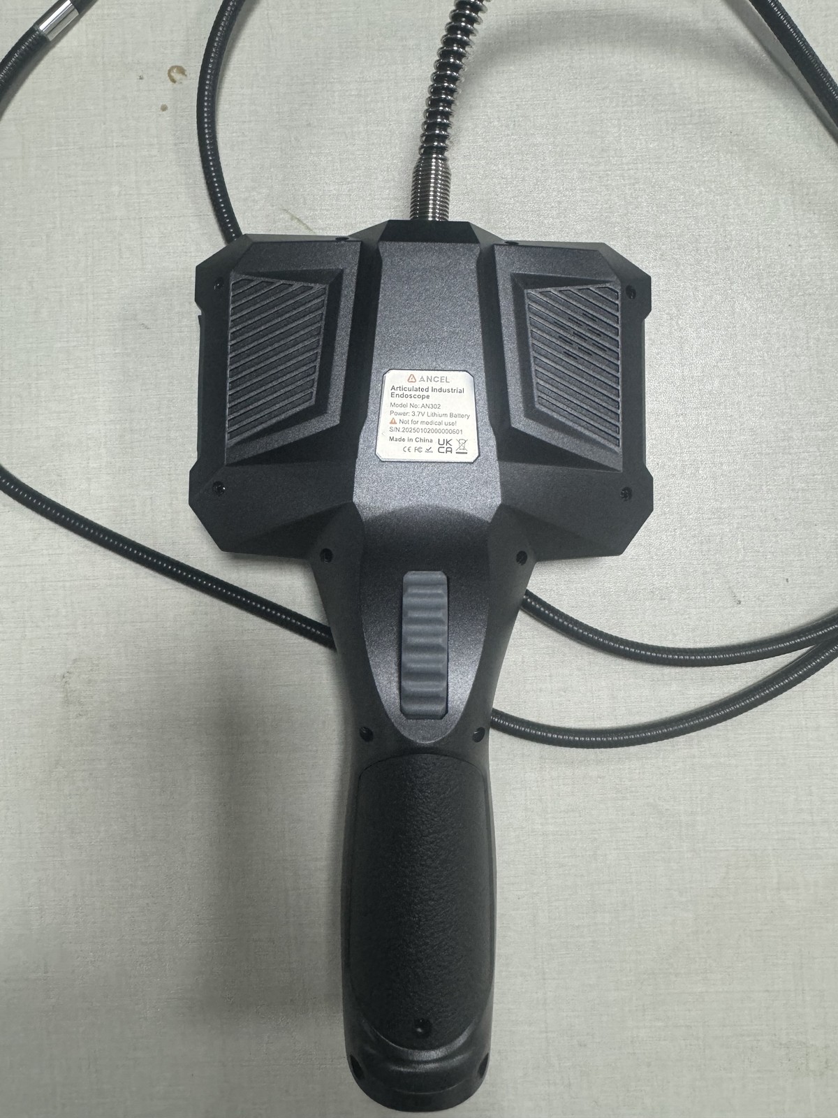 ANCEL AN302 With 7 LED Lights Dual Camera Endoscope Articulating Borescope