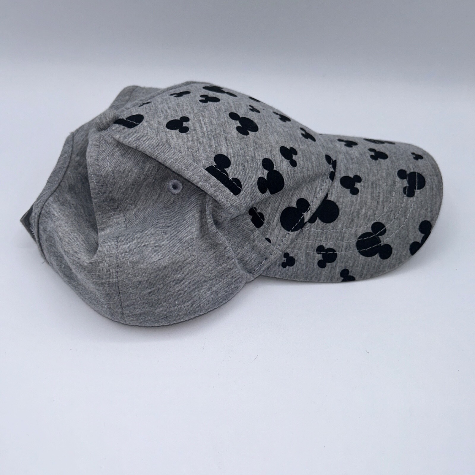 EUC Disney Junior Mickey Mouse Gray Adjustable Baseball Cap