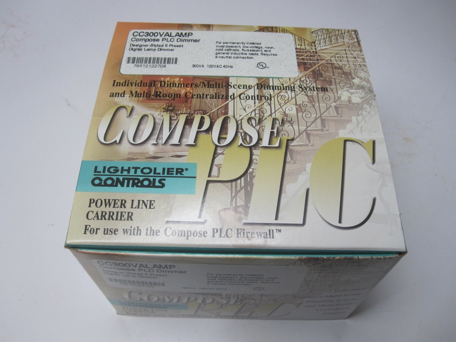 Compose PLC Dimmer CC300VALAMP, NOS 5 Available