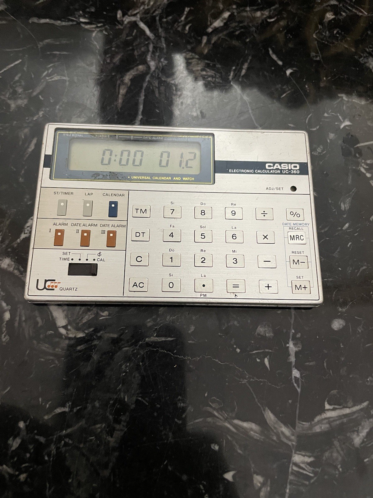 CASIO UC-360 MUSIC Calculator Used Working