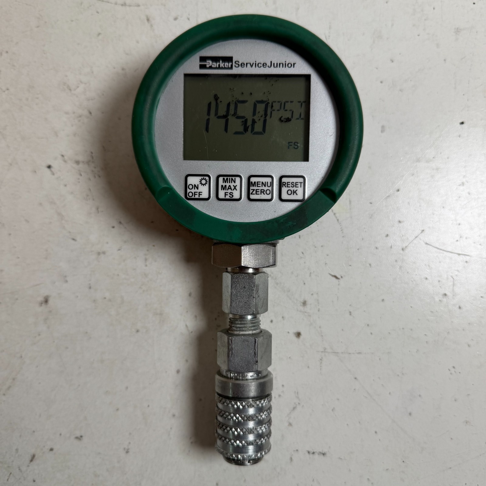 Parker ServiceJunior SCJR-1500-02 Digital Precise Pressure Measurement Gauge
