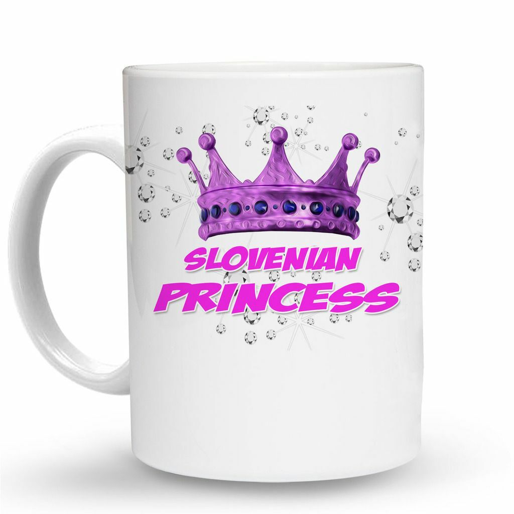 SLOVENIAN PRINCESS Princess 11 Oz Ceramic Coffee Mug Coffee Cup