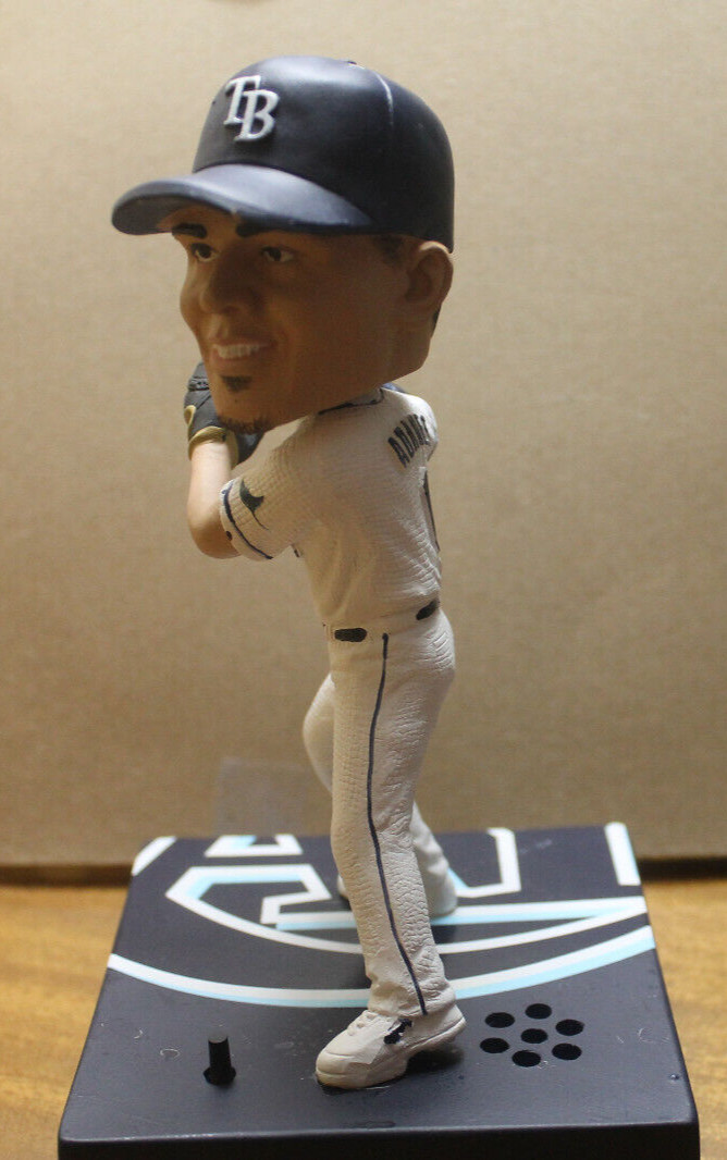 18/ TAMPABAY RAYS  05/30/20 WILLY ADAMES AUDIO BOBBLEHEAD