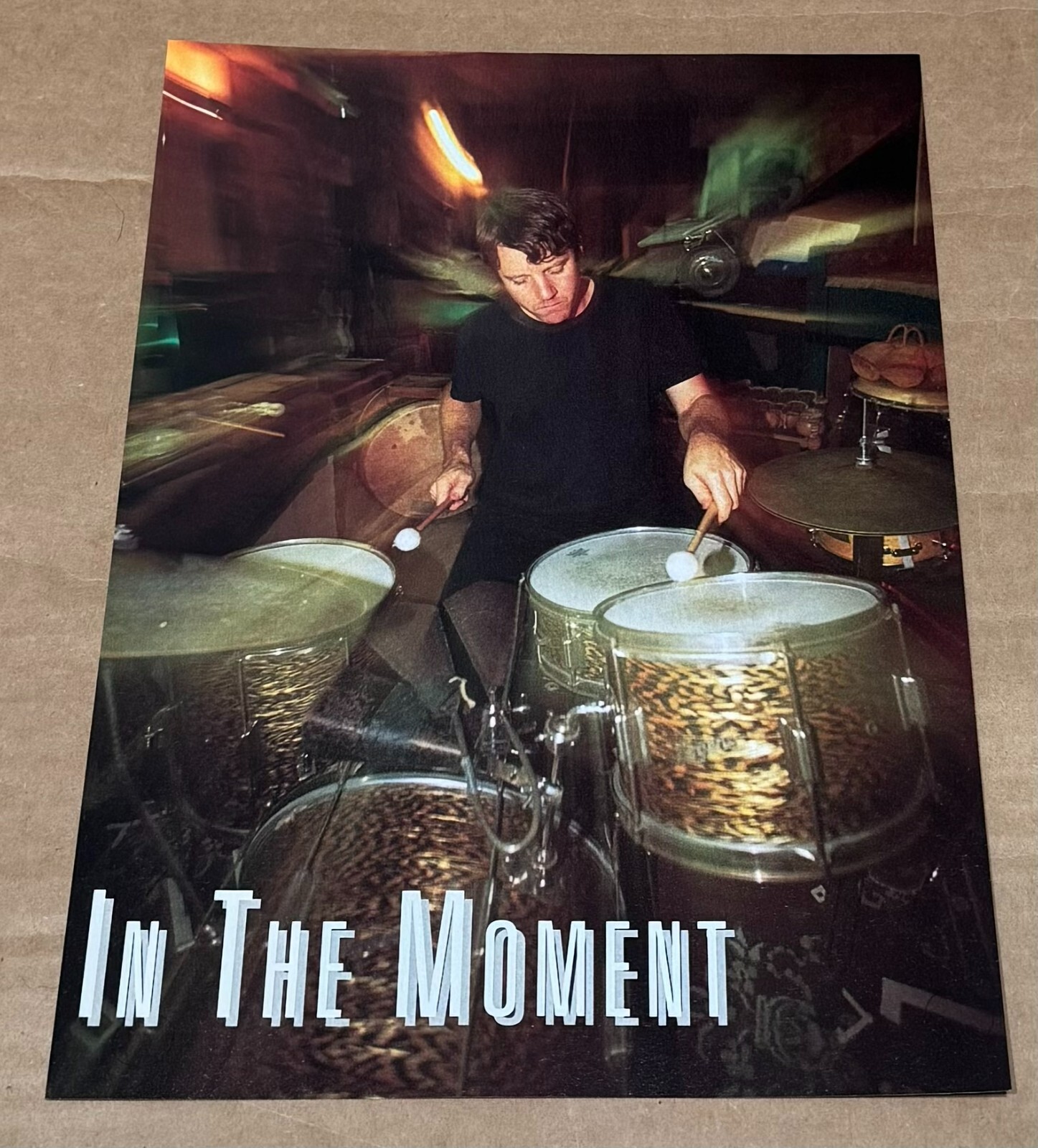 Billy Martin of Medeski Martin & Wood - 2001 Music Print Ad Photo