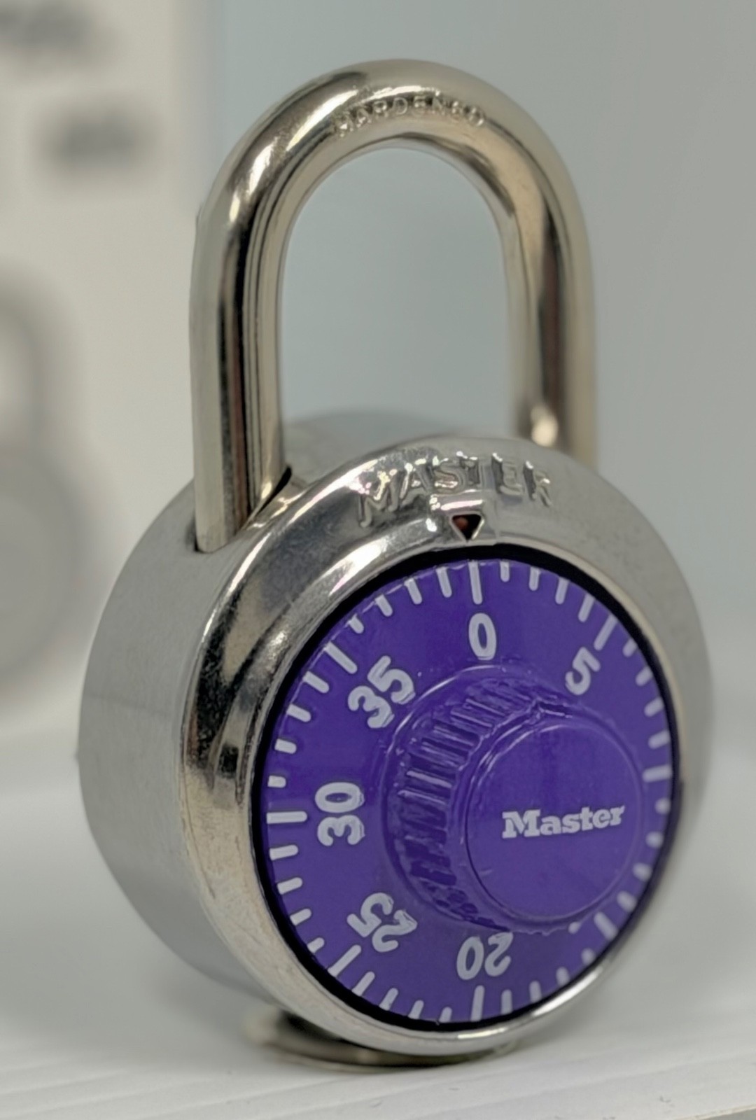 5 Locks- Master Lock 1525 Purple Locker Padlocks Combination Dial V59 Key Option