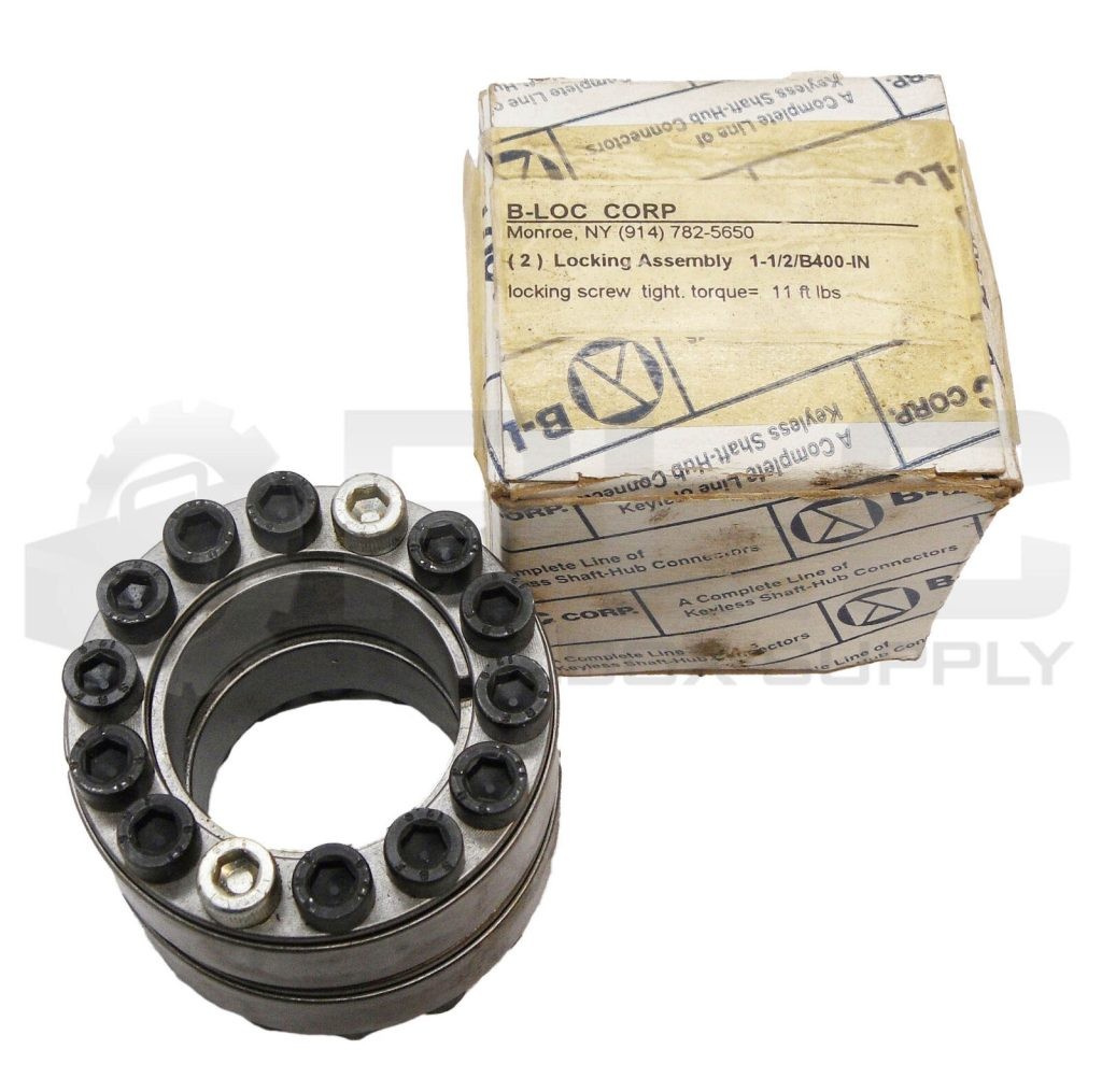 NEW BOX OF 2 B-LOC CORP 1-1/2/B400-IN LOCKING ASSEMBLY 1-1/2"