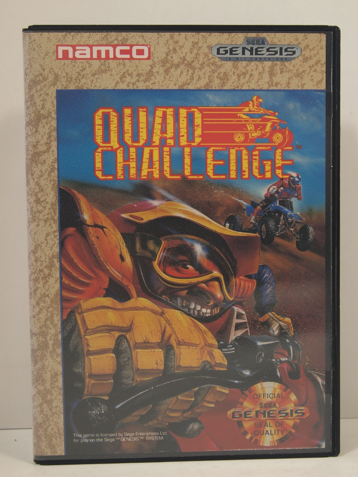 Quad Challenge Case (SEGA Genesis) Authentic BOX ONLY