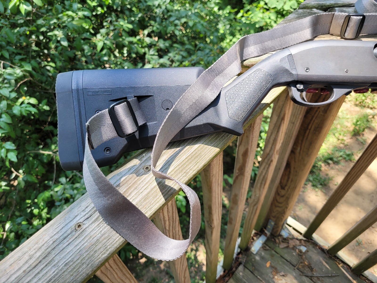 KZ brand  quick adjustable two point sling in foliage green