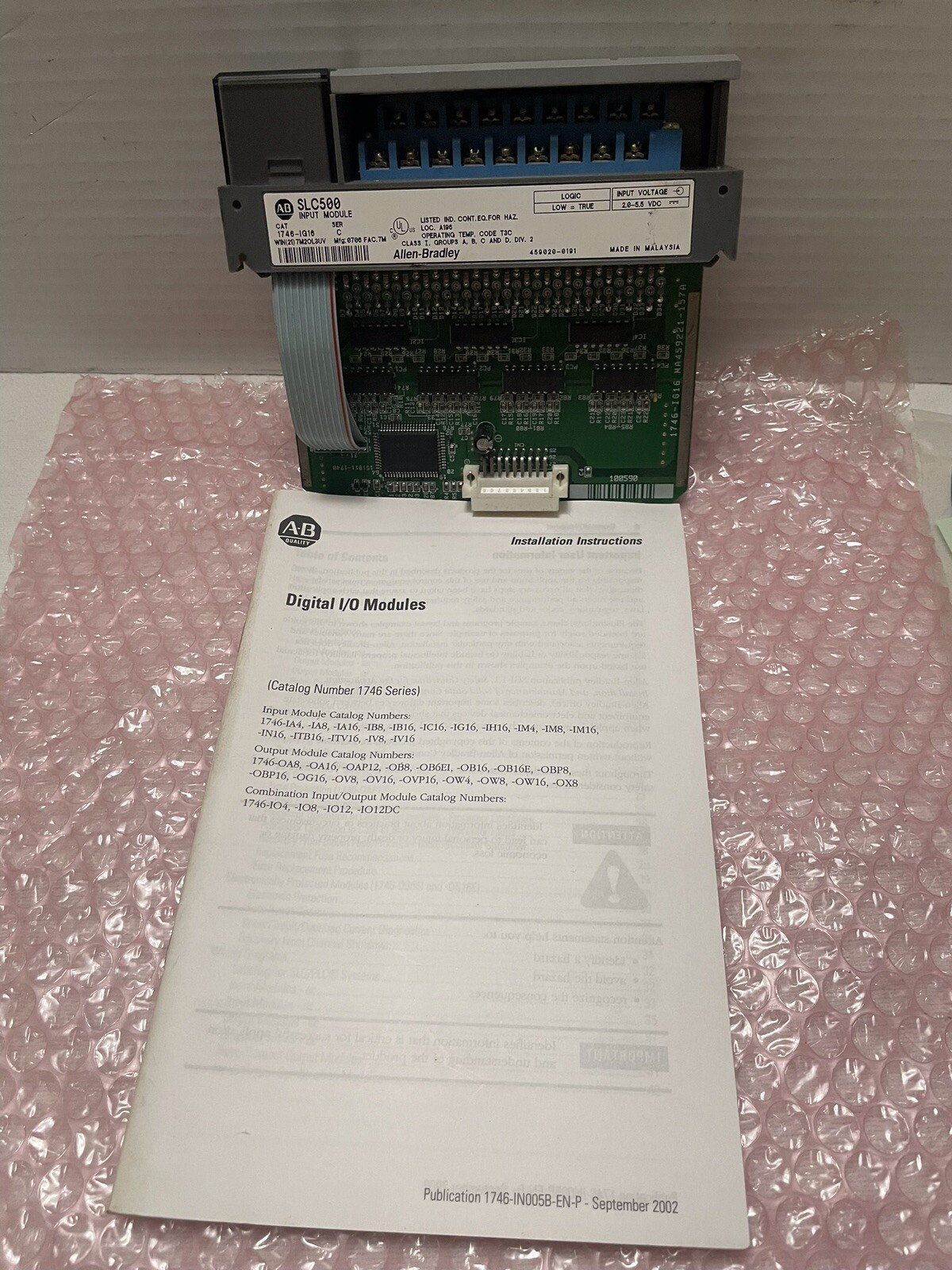 Allen-Bradley 1746-IG16 PLC Input Module New in open box, Ships Same Day!!￼