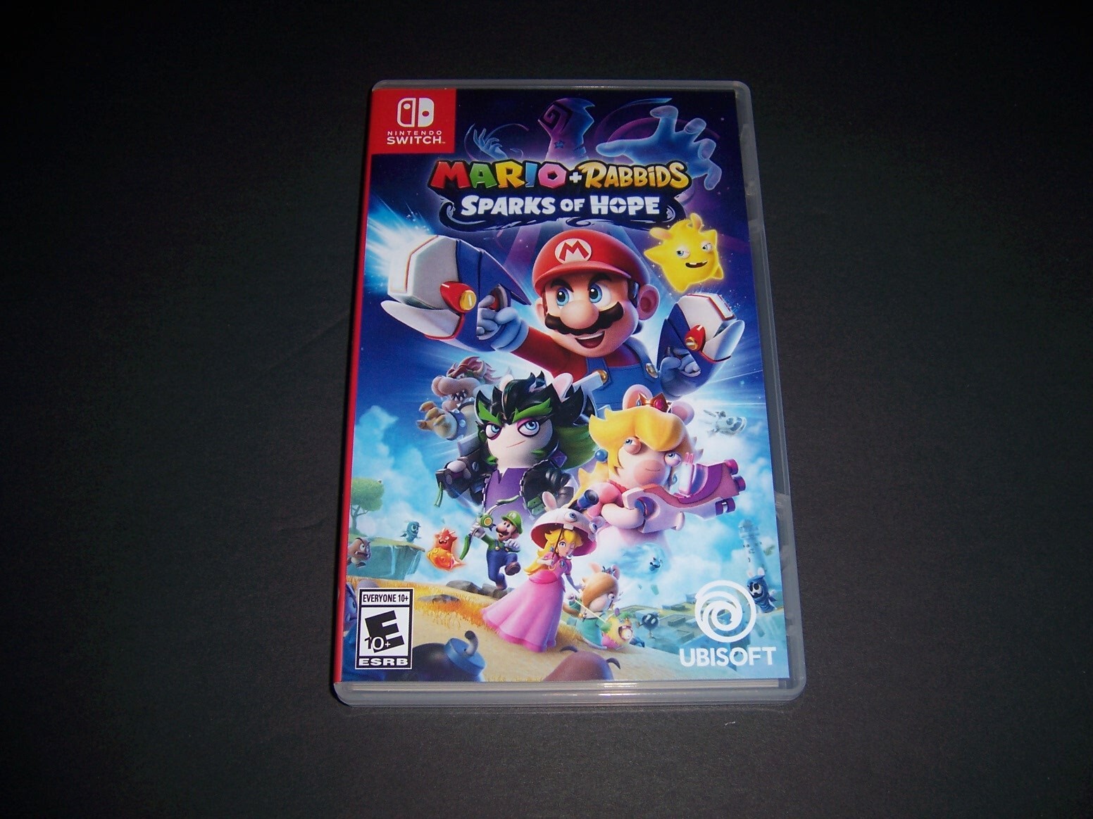 Authentic Box Case ONLY Replacement Nintendo Switch Mario Rabbids Sparks of Hope
