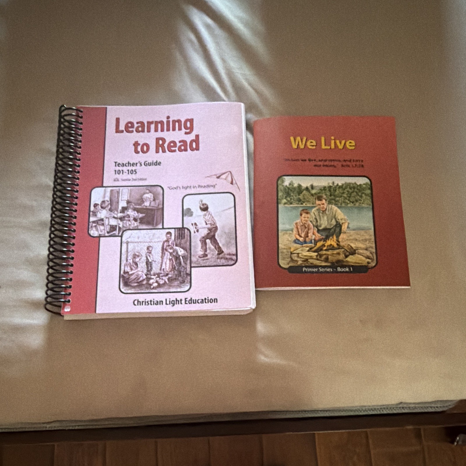 Learning To Read Teachers Guide And We Live Primer Reader.