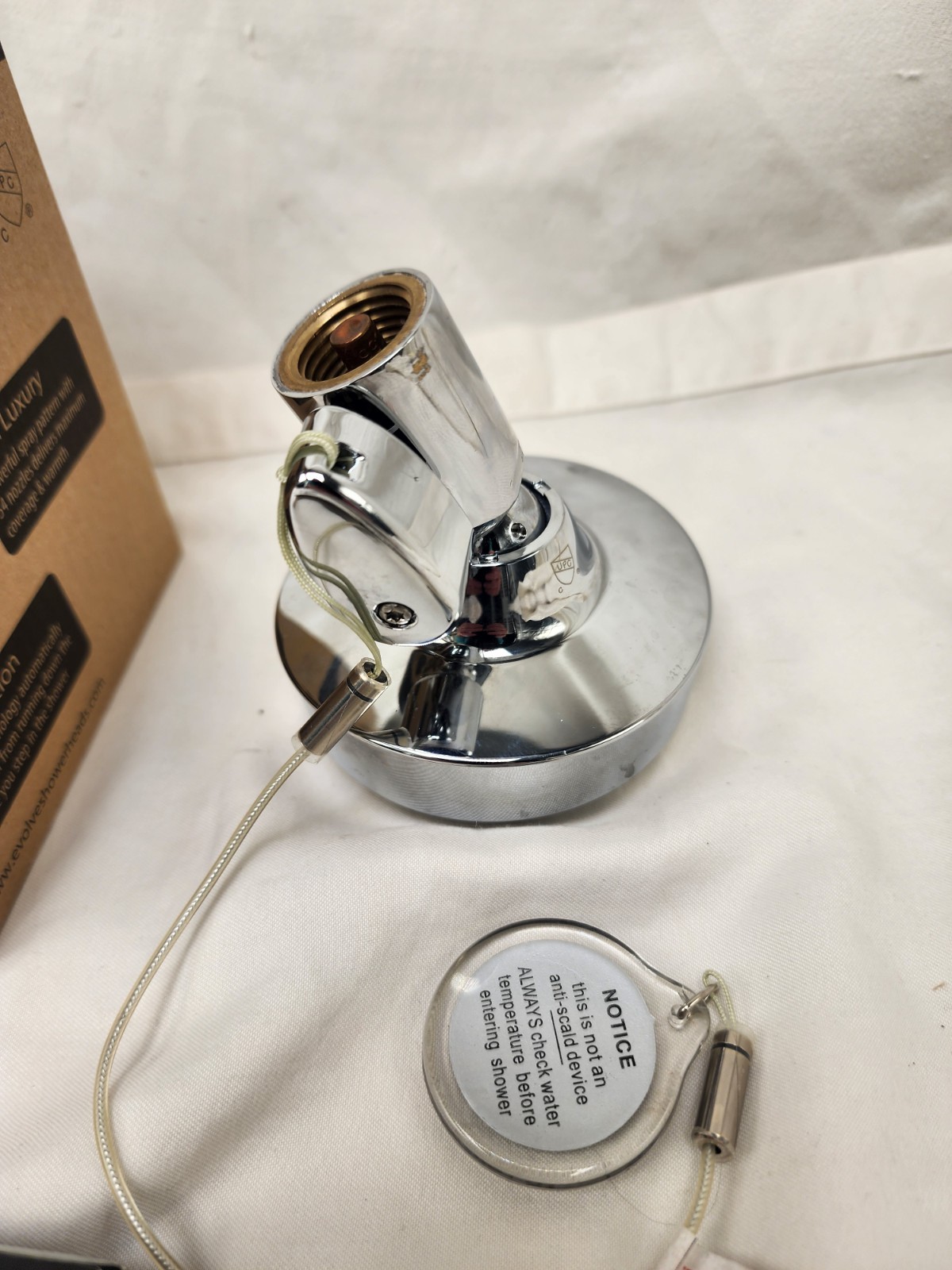 Evolve Roadrunner II Showerhead 1.5 GPM WaterSense ShowerStart Open Box