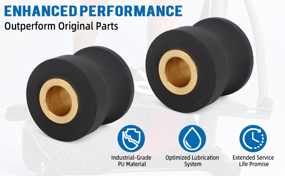 Roller Wheels For Eclipse 1100HR/A Elliptical Exercise Machine 1100hr Parts US