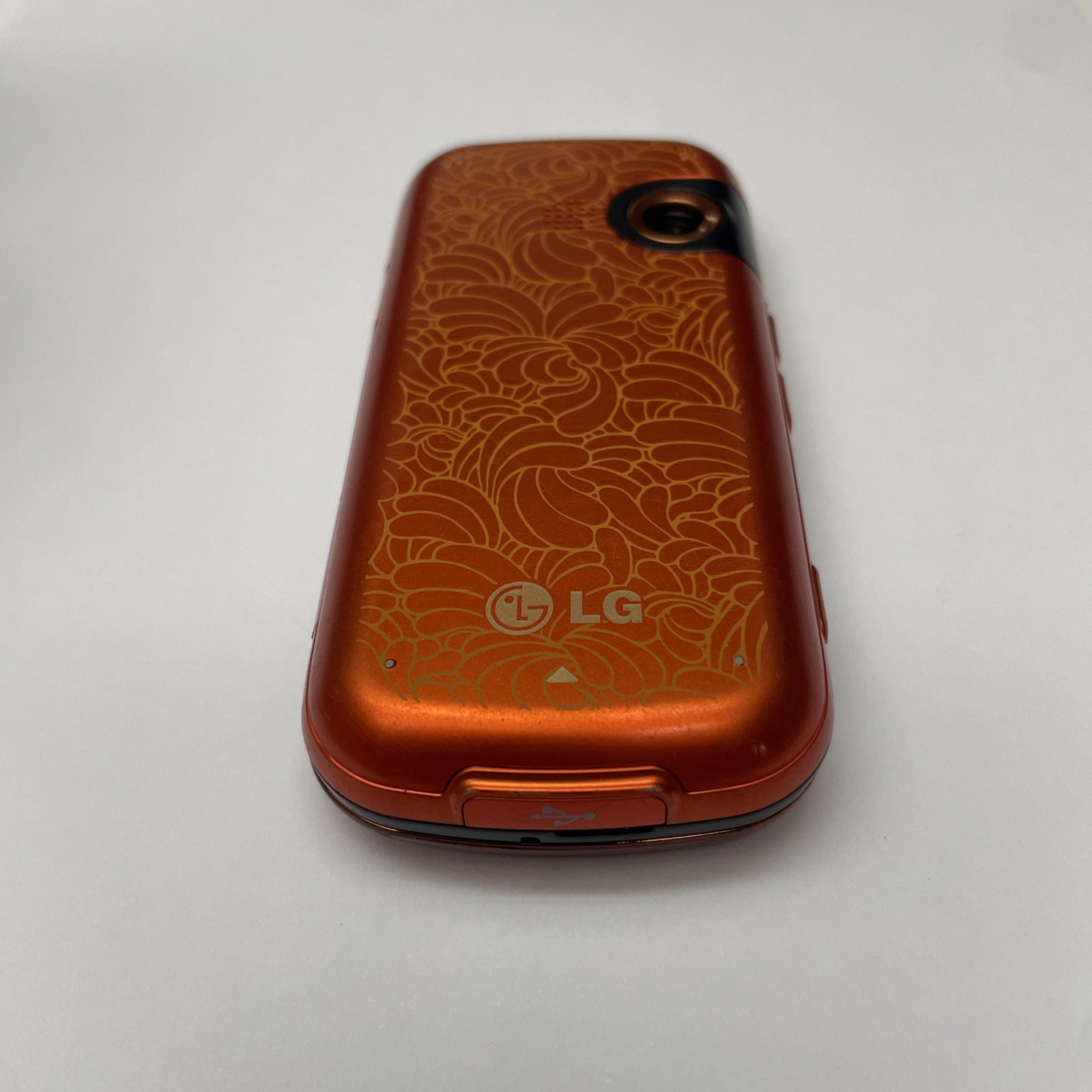 LG Rumor 2 Slider Phone (Sprint) - Black - As Is - Powers On - Orange
