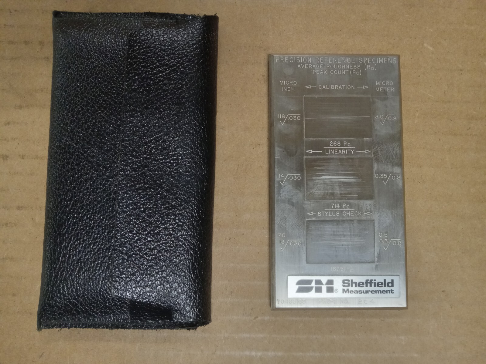 Sheffield Measurement Precision Reference Specimens for Profilometer