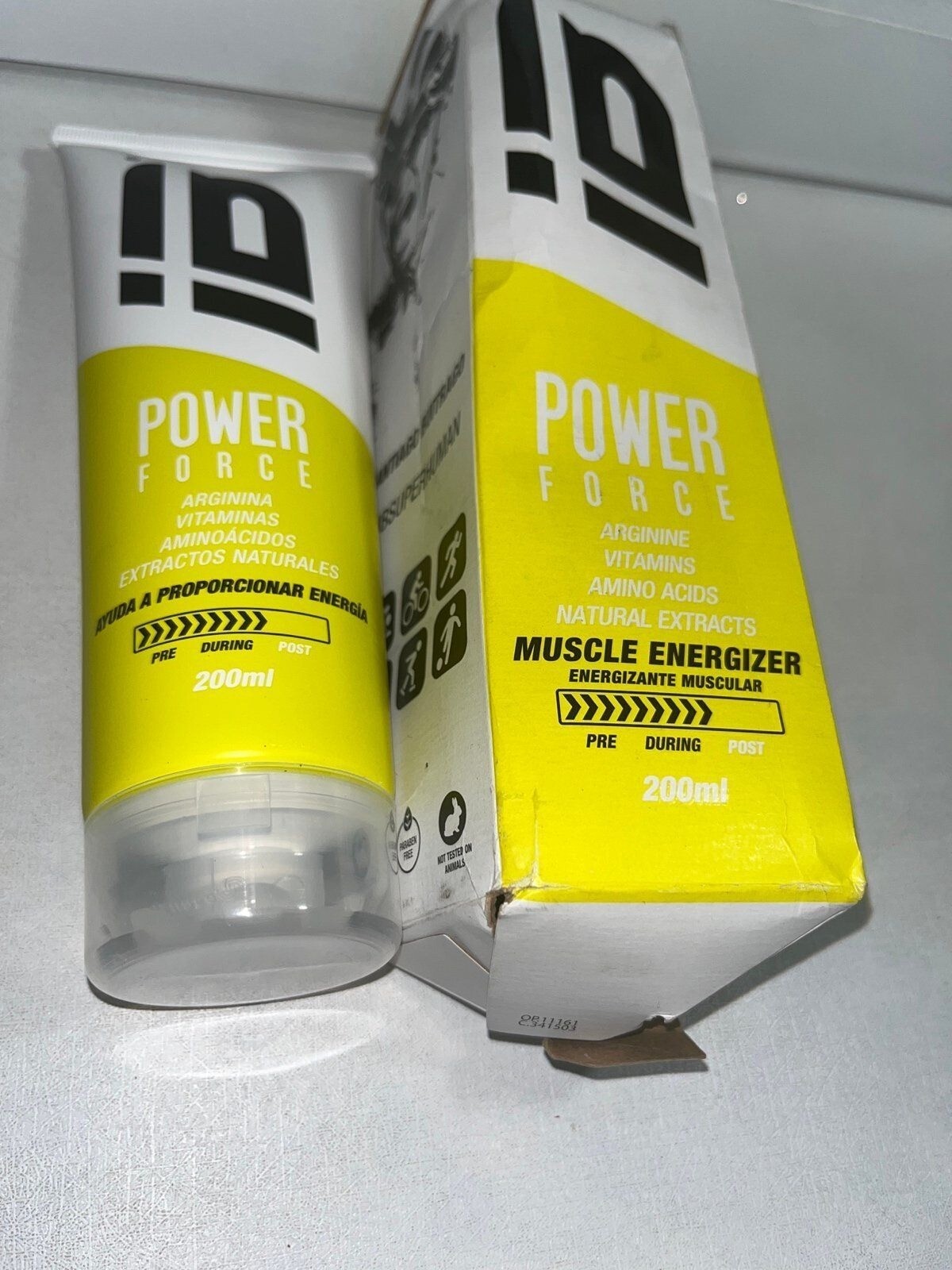 IB Powerforce Muscle Rub Sealed Damaged Box, 200ml