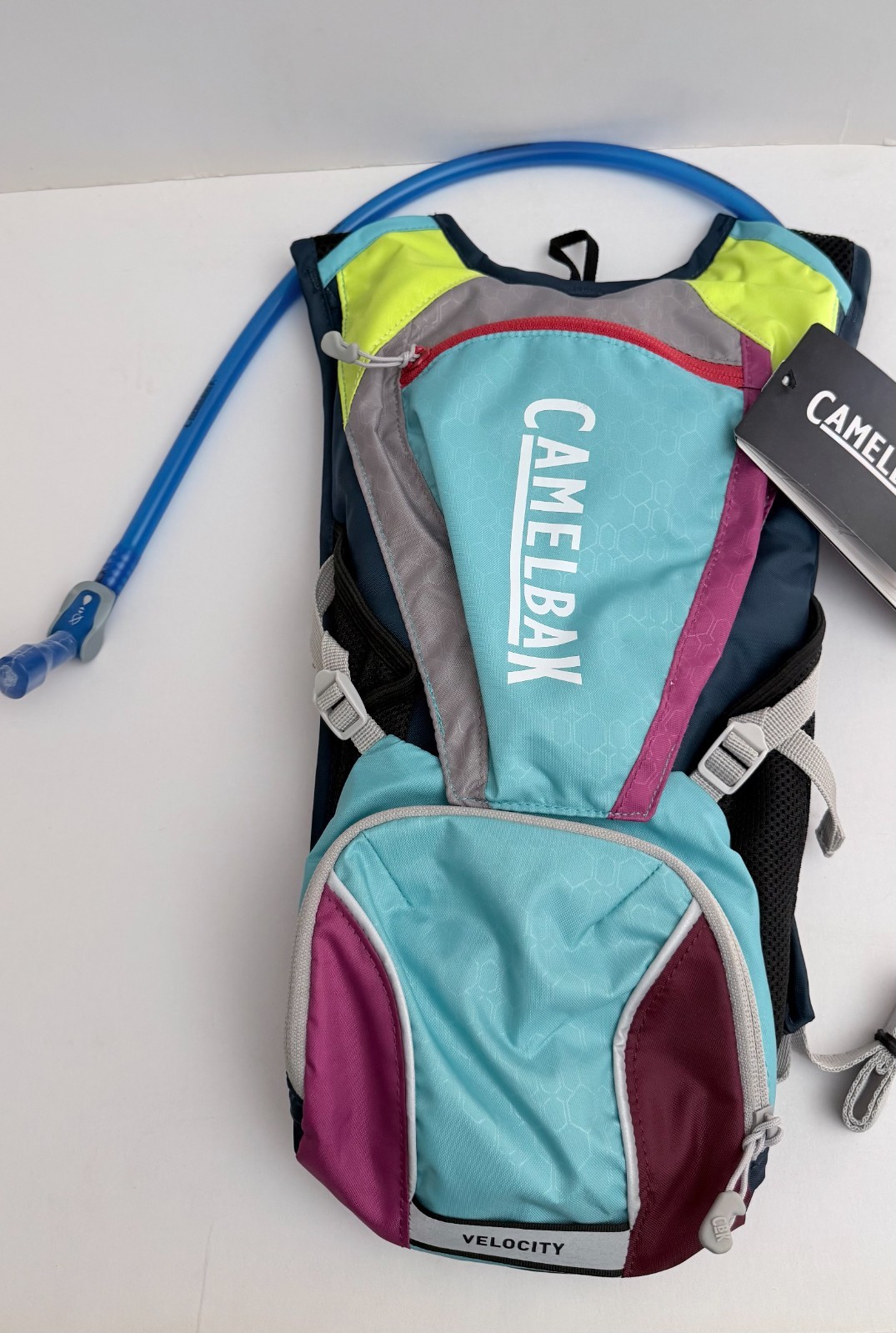 Camelbak Velocity 2.5L 85oz. Hydration Pack Black Multi-Color