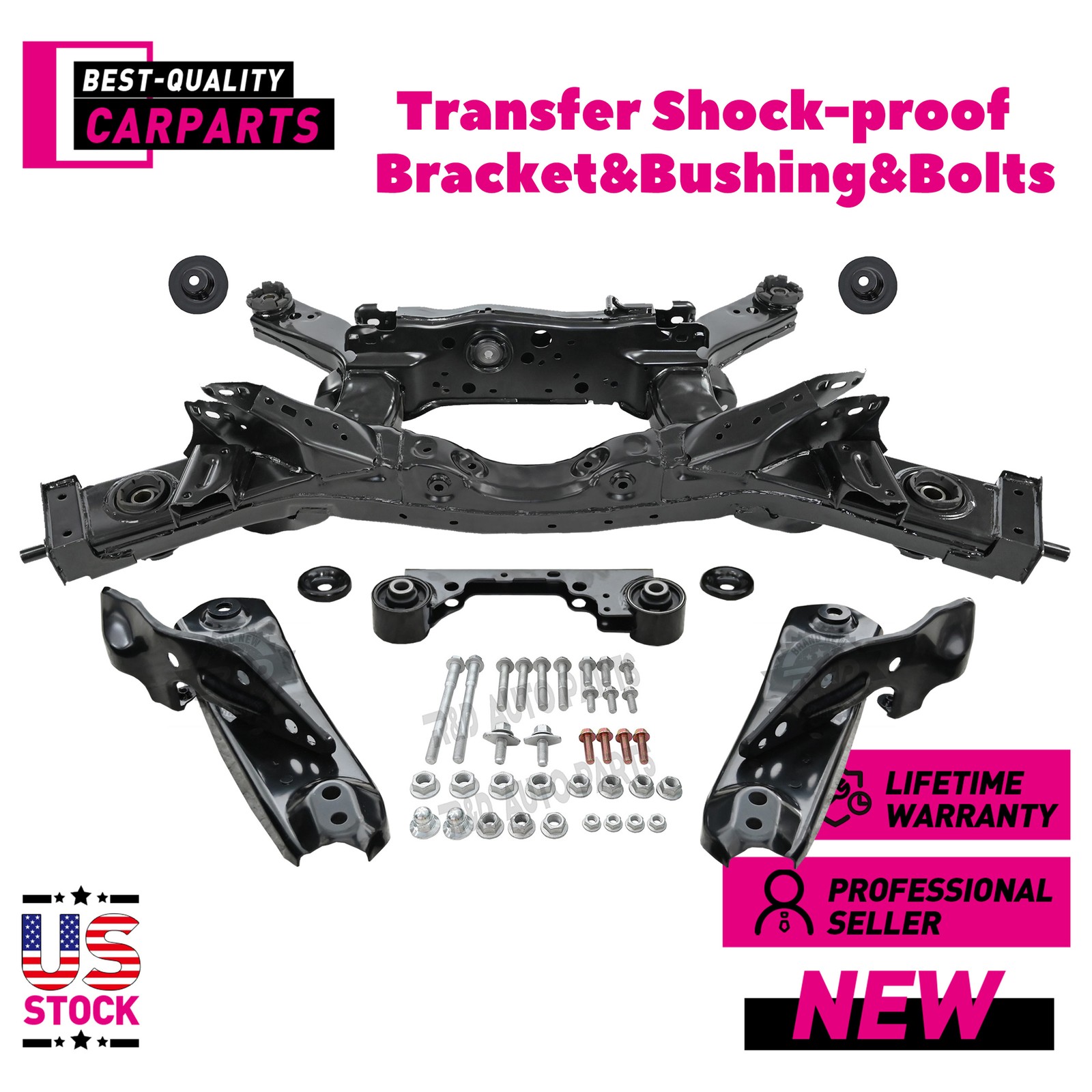 New Rear Crossmember Subframe Suspension Axle for 13-20 INFINITI JX35 QX60