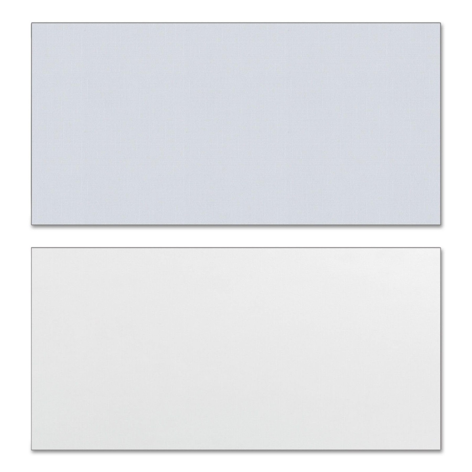 Reversible Laminate Table Top, Rectangular, 59.38w X 23.63d, White/Gray