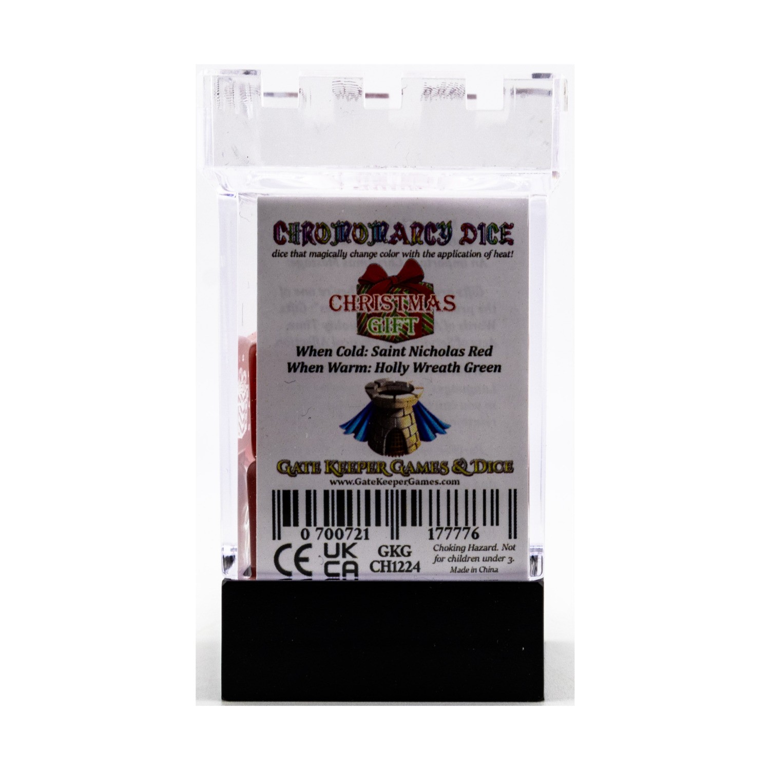 Gate Keeper Dice & Supplies Chromomancy Poly Set - Christmas Gift (7) New