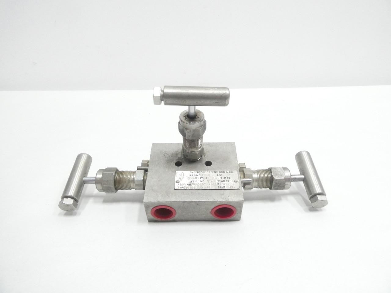 Anderson Greenwood M1HS-4-N N02-8257-590 Instrument Manifold 2240psi
