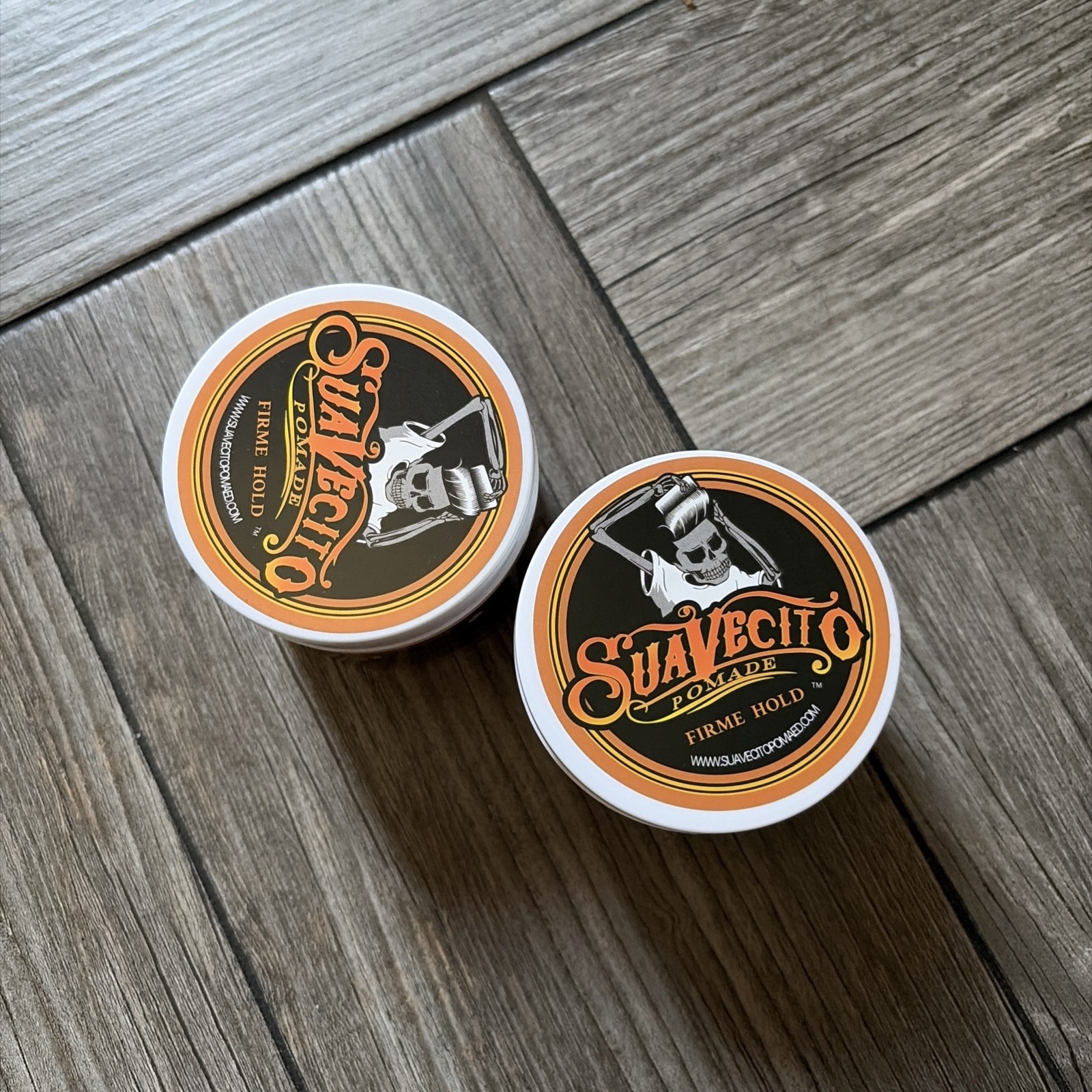 Suavecito Firme Hold Pomade 4oz 2 Pack