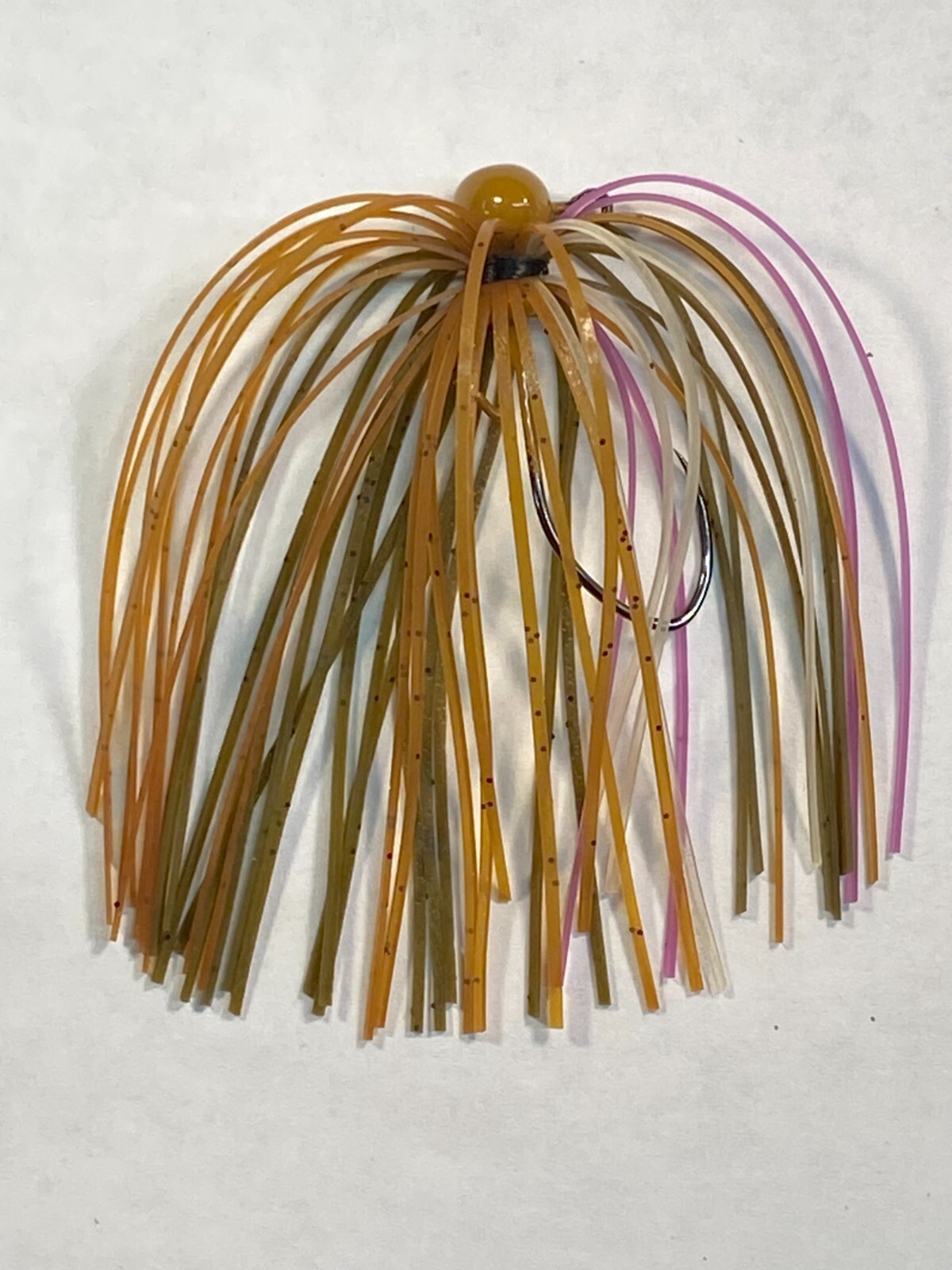 Micro Football Head Jig with Skirt (Hand tied) Sickle Hook (Pack of 3)