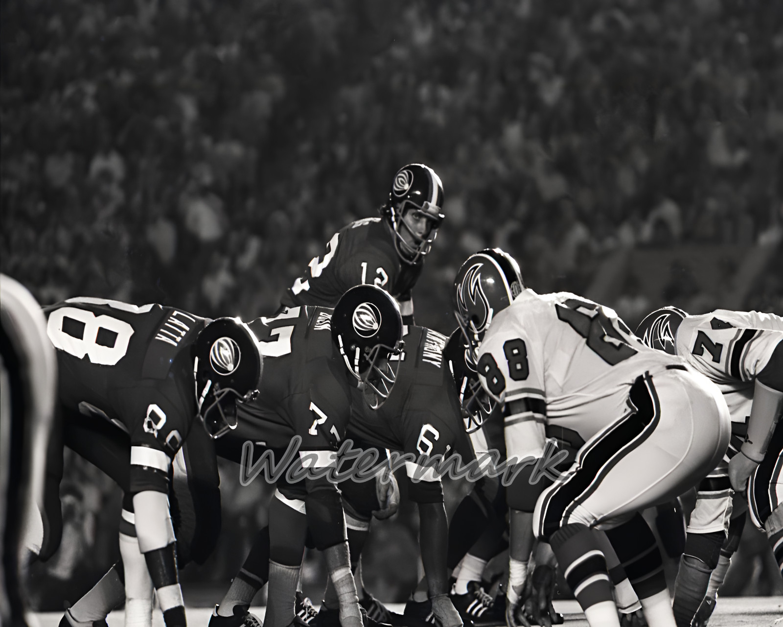 WFL 1974 Game Action Florida Blazer vs Chicago Fire 8 X 10 Photo Print Picture