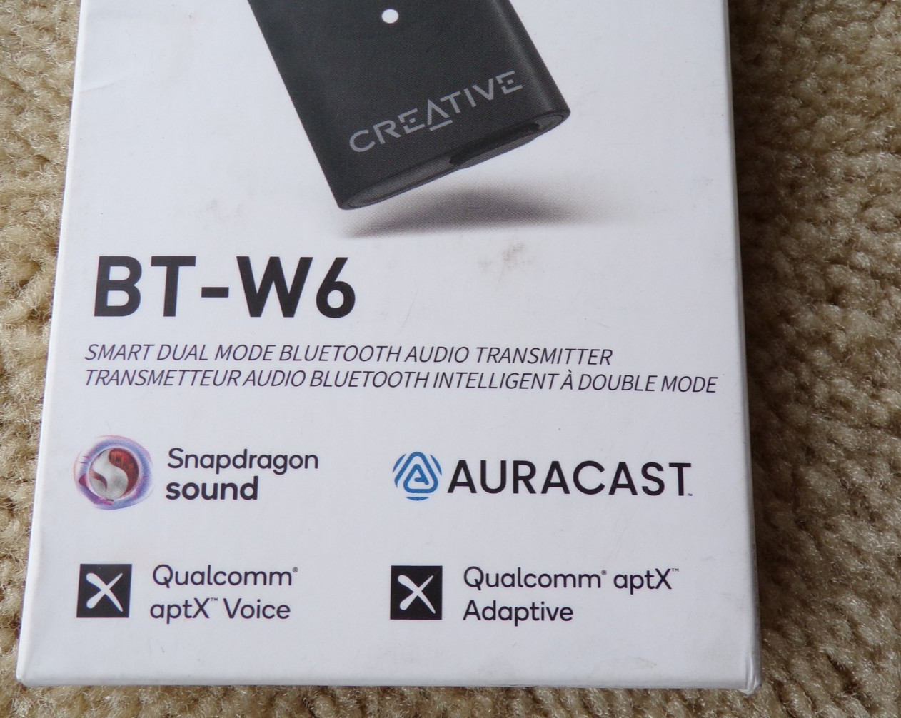 Creative BT-W6 Bluetooth Audio Transmitter for PS4/PS5/Nintendo Switch .... @h24