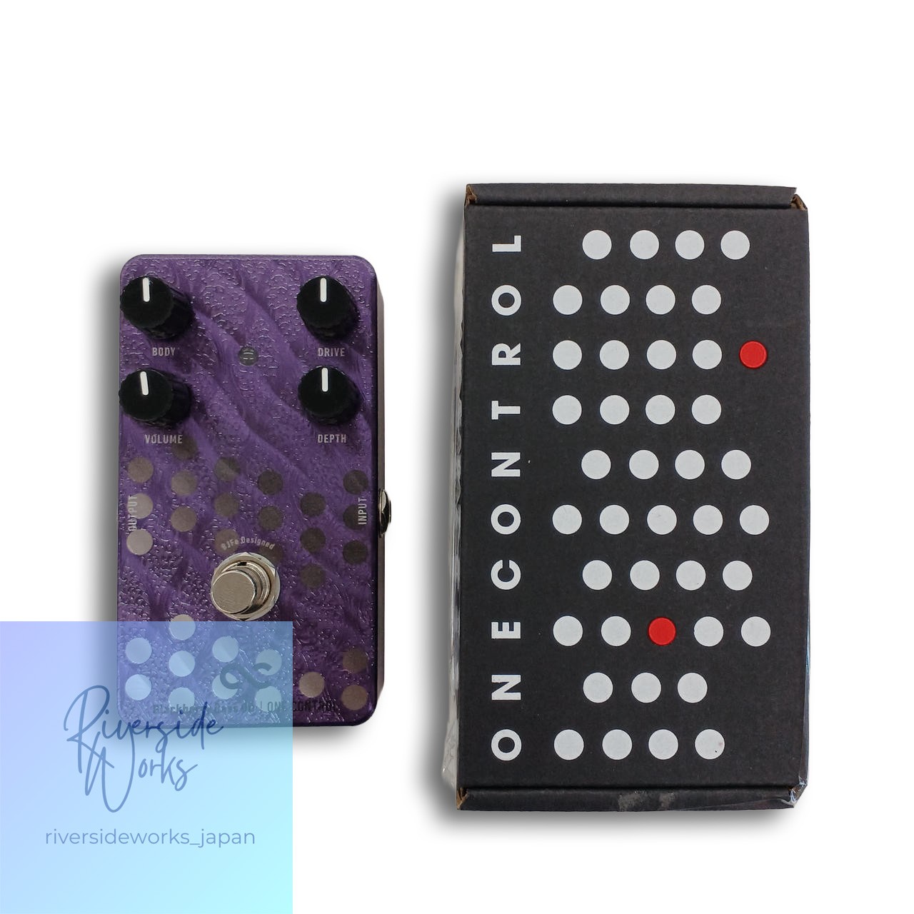 ONE CONTROL Blackberry Bass OD New Version Effect Pedal Used JP