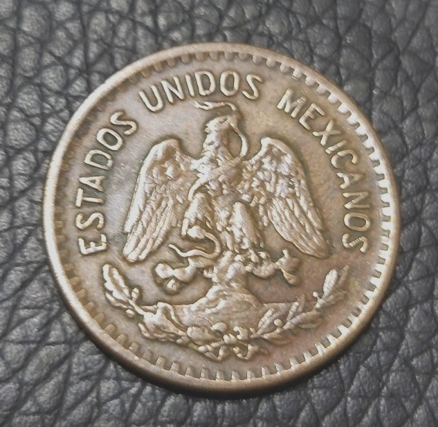 1942 Mexico 1 Centavo Coin