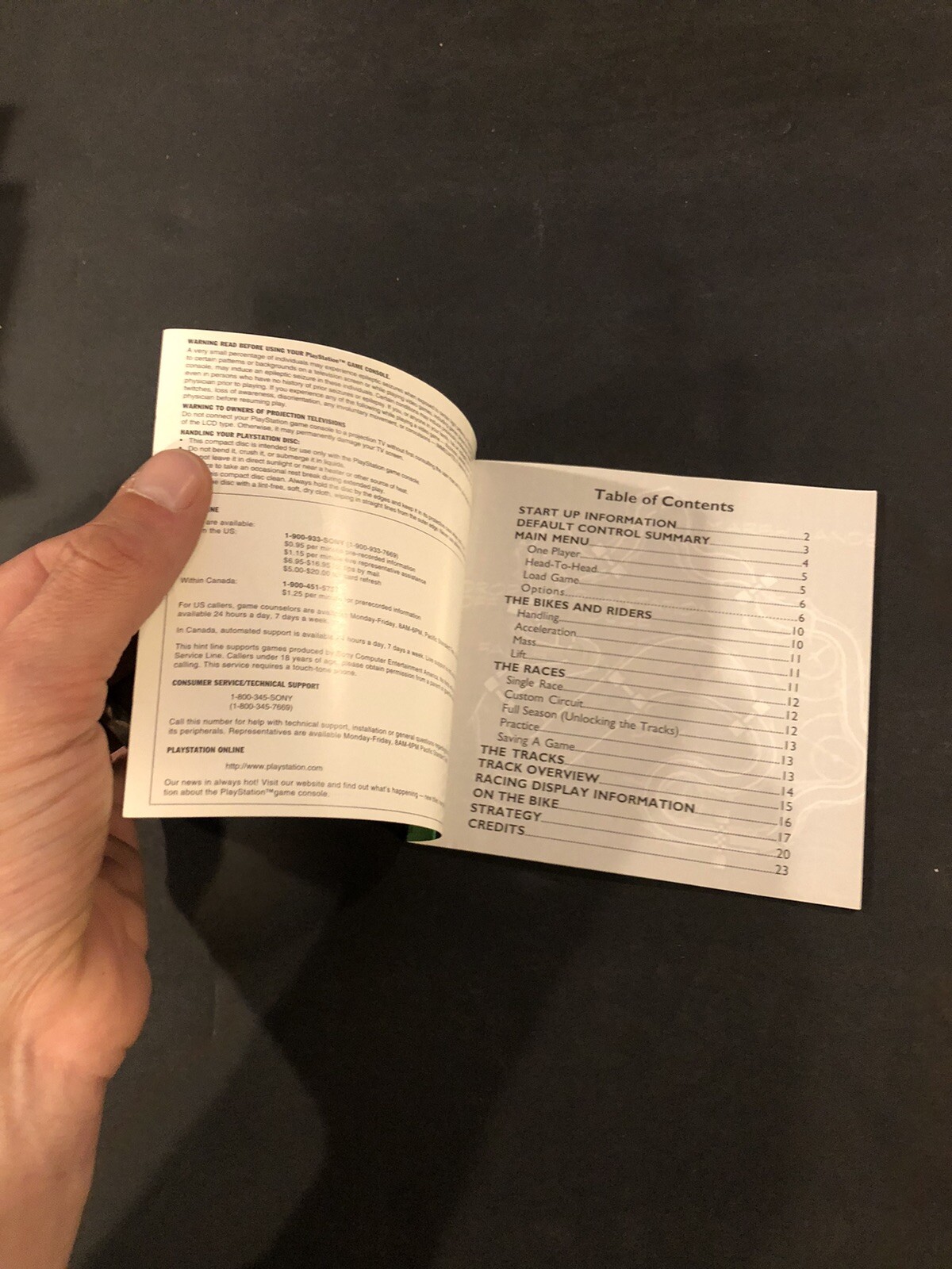 jet moto ps1 Manual Only