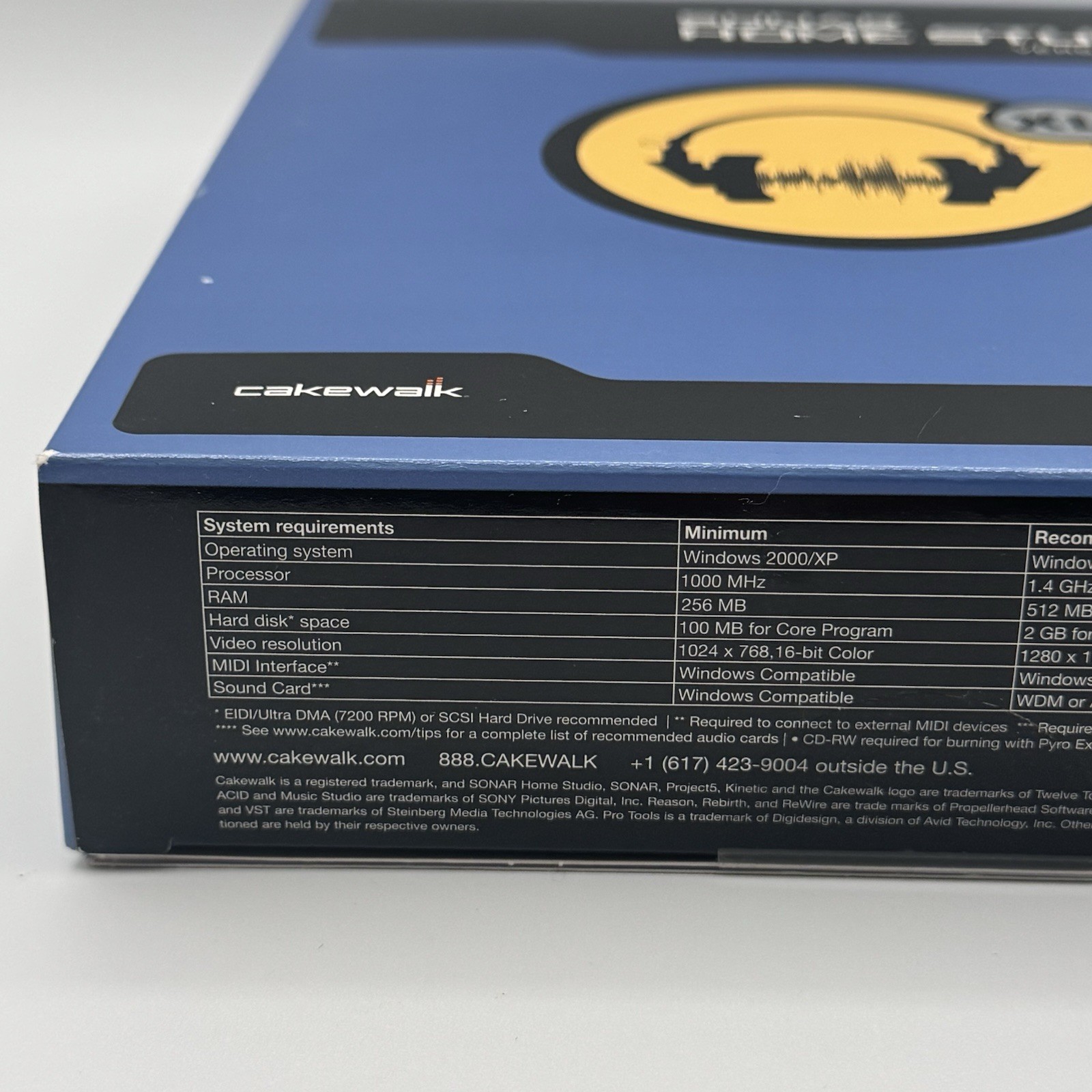 Cakewalk Sonar Home Studio Version 4 XL Brand New Sealed Box