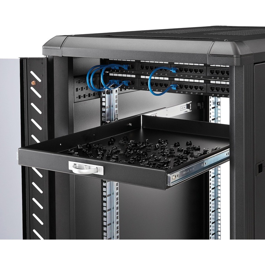 StarTech StarTech Black Deep Sliding Server Shelf (SLIDESHELFD)