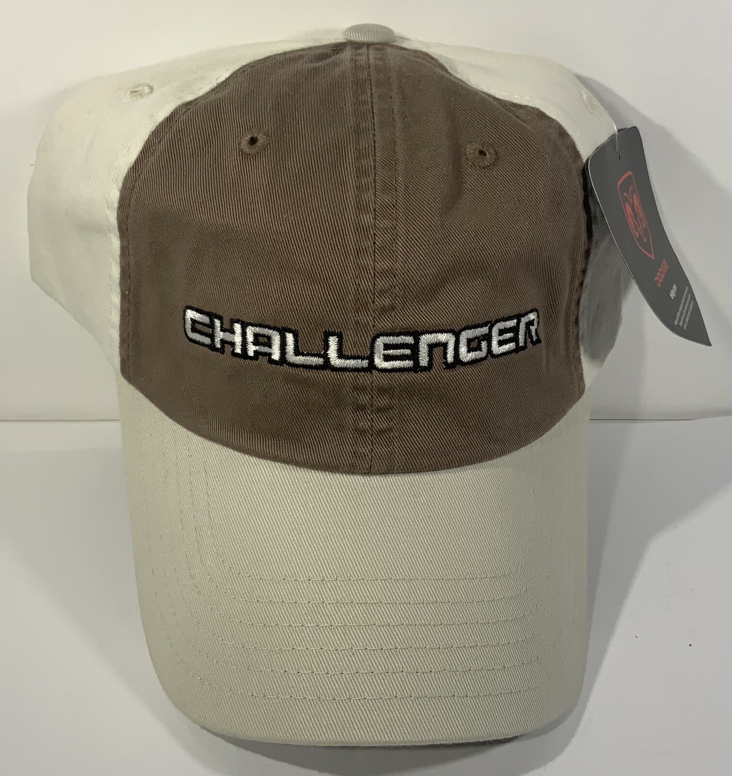 HTF Dodge Challenger Brown/Tan Baseball Cap New With Tags