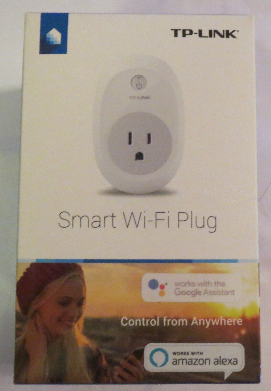 TP-Link HS100 Kasa Smart Wi-Fi Plug use Google Assistant Amazon  Alexa